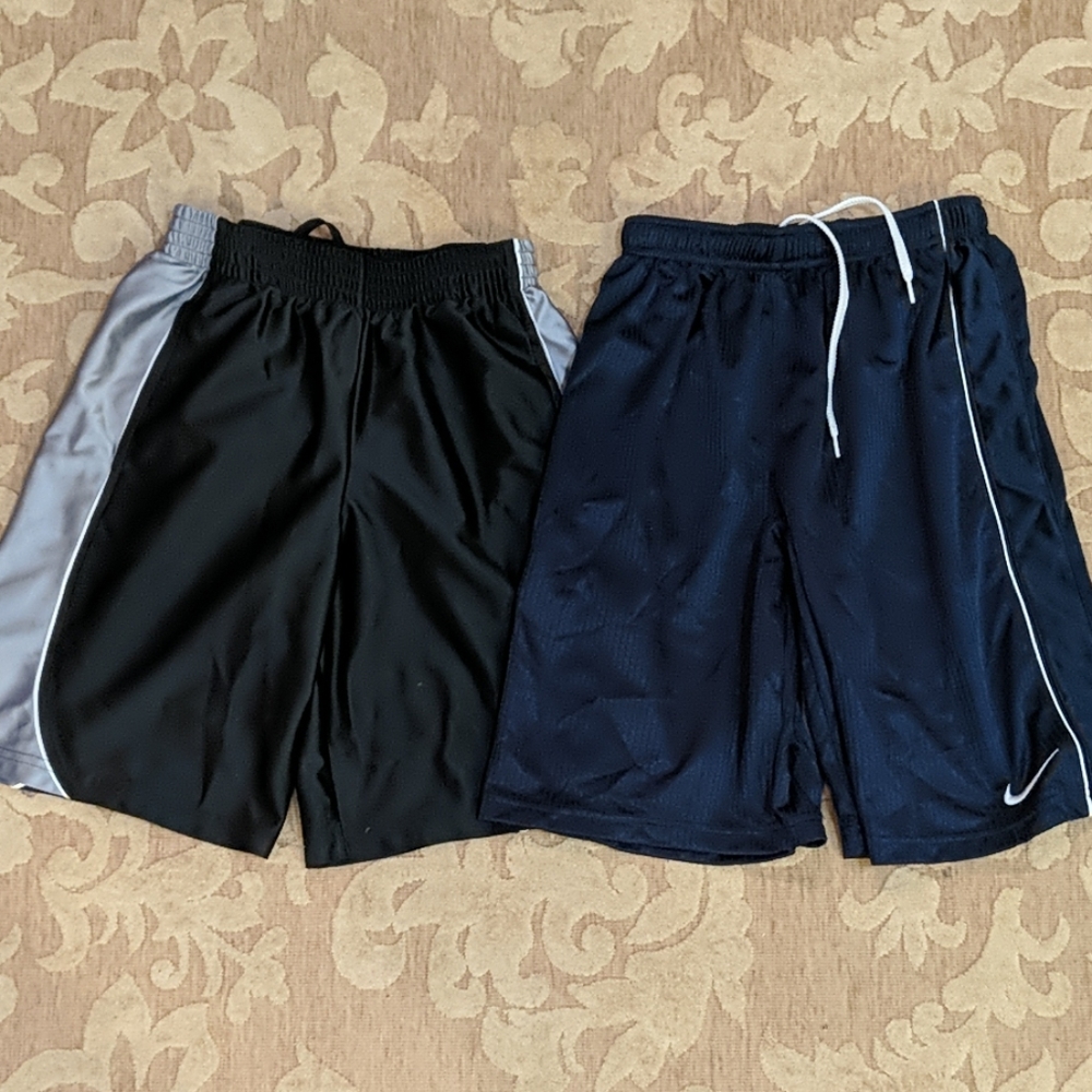 2 Athletic shorts (Nike & Champion)